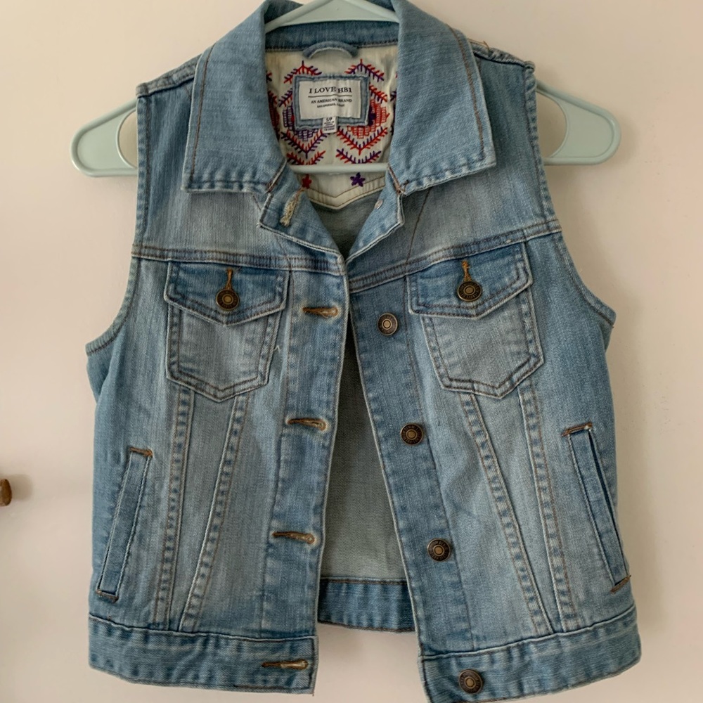 Forever 21 Really cool jean / denim vest